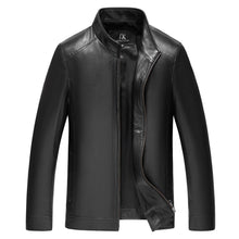 Load image into Gallery viewer, DIHOPE Winter Mens Genuine Leather Jackets Brand Real 100% Sheepskin Coat Jaqueta Couro Male Genuine Leather Jacket for Men