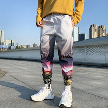 Load image into Gallery viewer, Gradient Jogger Pants Men Streetwear Hip hop Harem Pants Loose Casual Sport Elastic waist Ankle length Trousers

