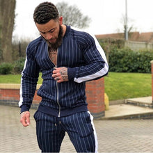 Load image into Gallery viewer, 2019 New Men's Autumn Hoodies Tracksuit Set Male Sweatshirt Sweatpants Multi-pocket Fashion Trousers High Street Jackets Sets

